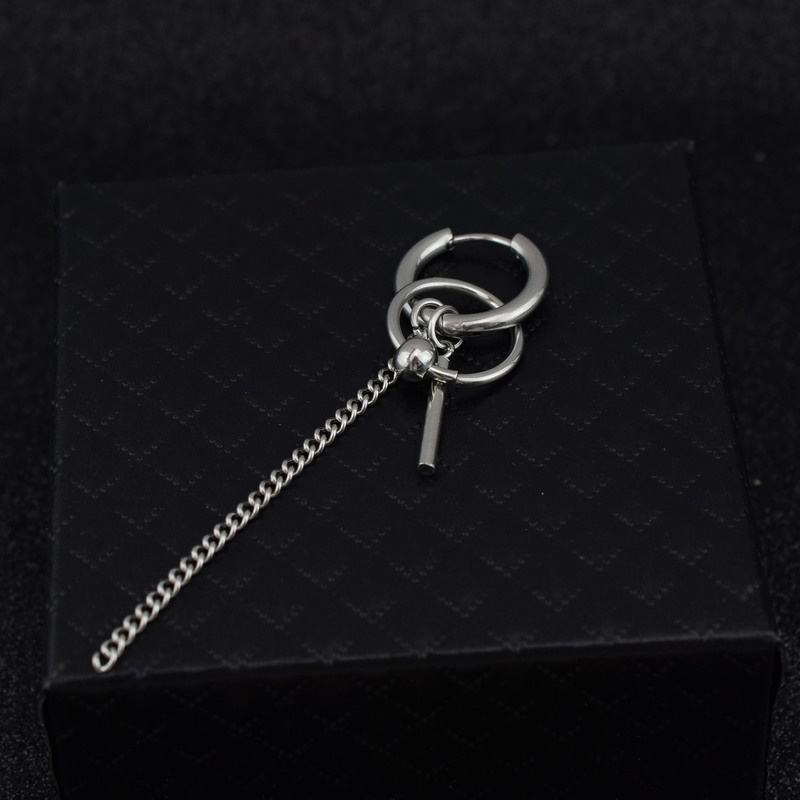 1 Khuyên Tai Thời Trang Dáng Dài Phong Cách Kpop Bts