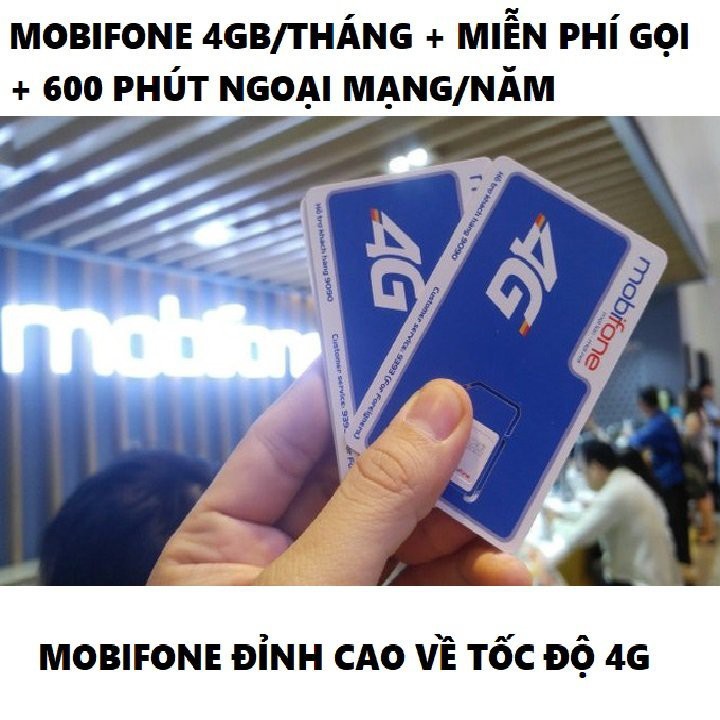 [GẤP ĐÔI DUNG LƯỢNG] SIM 4G MOBIFONE C120N ưu đãi 120 GB/tháng + gọi không giới hạn