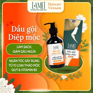 Dầu Gội Diệp Mộc Lamei - Tóc Chắc Khỏe Không Gàu Ngứa Rụng Tóc Bết Tóc - Lamei Haircare Vietnam - Em Bé Bán Bưởi