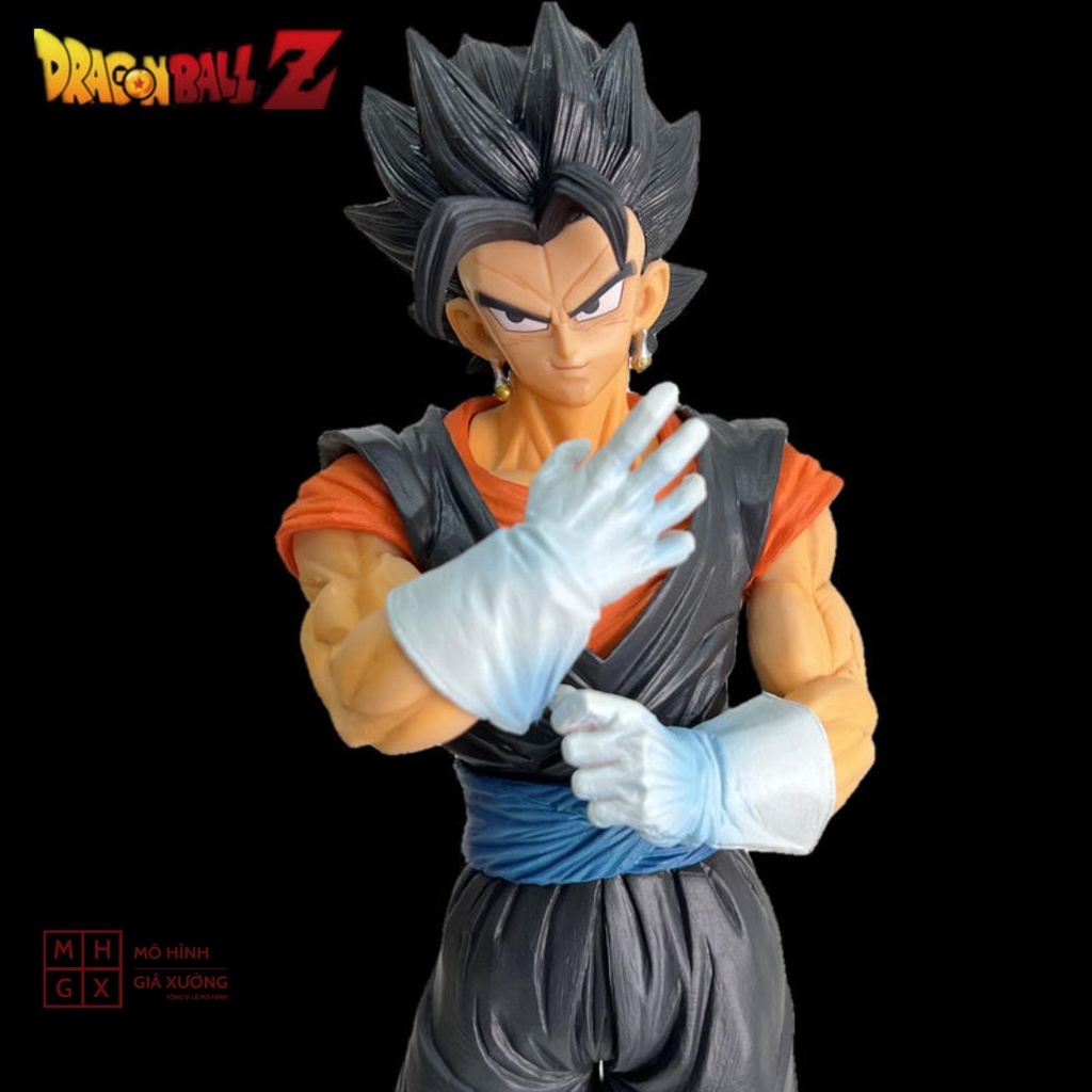 Mô hình Dragon Ball Vegito tóc đen , hàng siêu chất cao 32cm , figure mô hình 7 viên ngọc rồng , mô hình giá xưởng