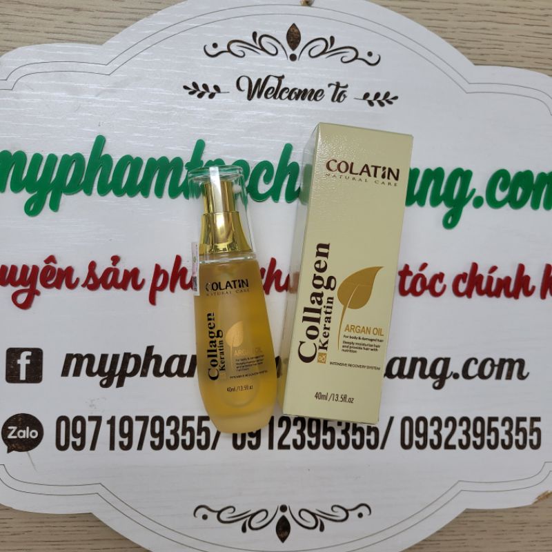 DẦU DƯỠNG TÓC HOẶC DẦU HẤP COLATIN VITAMIN E 500ML