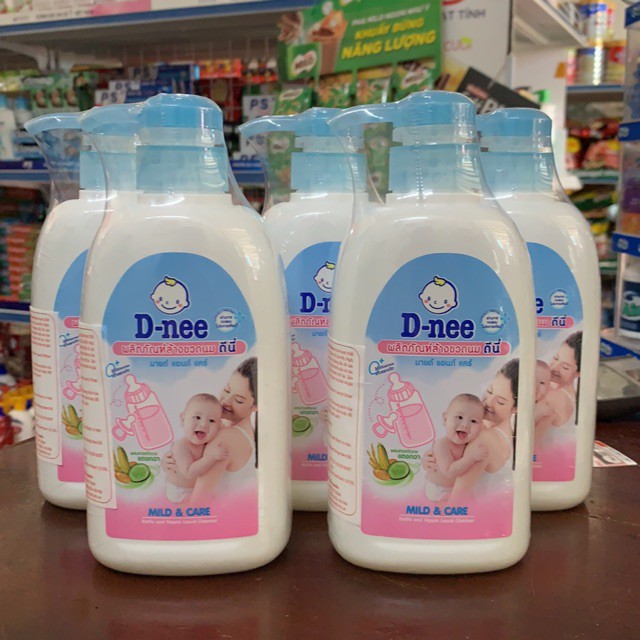 Nước rửa bình và rau củ Dnee 500ml (Có tem Đại Thịnh)