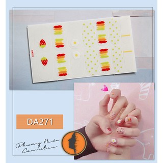SIÊU RẺ ~ sticker dán móng tay đầy đủ