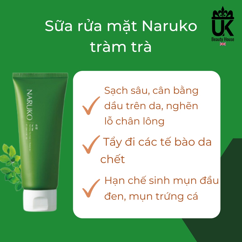 Sữa rửa mặt Naruko tràm trà Tea Tree Purifying Clay Mask and Cleanser in 1 - 120 gr | BigBuy360 - bigbuy360.vn