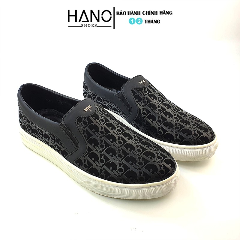 HANO - Giày lười nam slipon mũi tròn phong cách Hàn Quốc | BigBuy360 - bigbuy360.vn