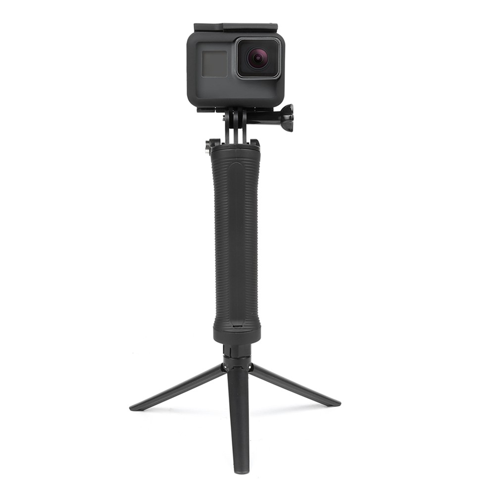 Gậy chụp ảnh 3 đầu chống nước cho máy quay hành trình GoPro Hero 7 5 6 4 Session SJ7000 SJ6000 4K