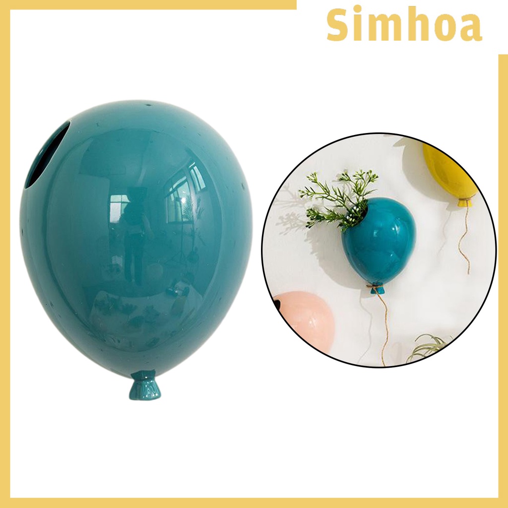 Chậu trồng cây bằng gốm treo tường tiện lợi