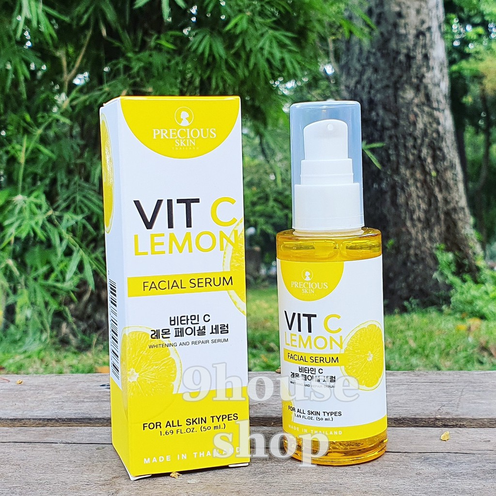 01 Serum Dưỡng Trắng Da Thâm Nám VIT C LEMON FACIAL PRECIOUS SKIN THAILAND 50ml