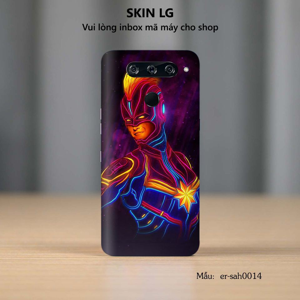 Skin dán cho các dòng điện thoại LG V30 - V40 - V50 - V60 in hình cực chất