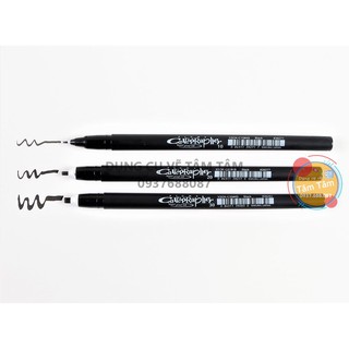[ TÂM TÂM ]-Bút Pigma Calligrapher Sakura (Đầu vuông - Hàng Nhật)-