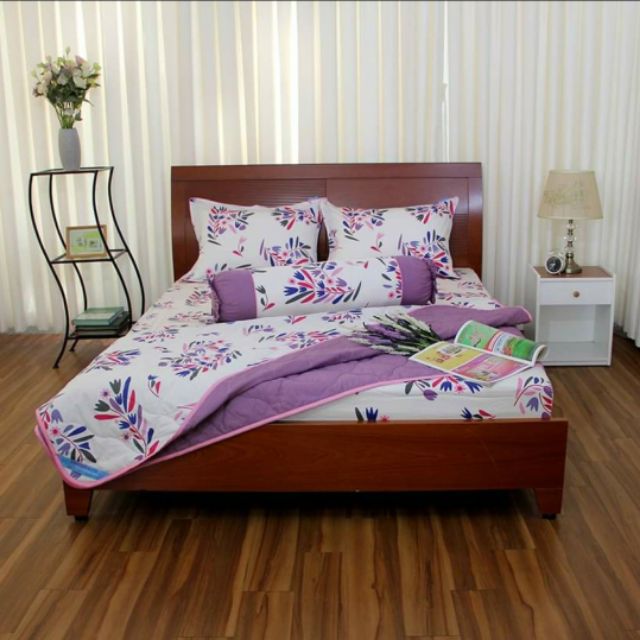 Bộ Ga Nệm Thắng Lợi 1m8×2m(1ga/2 áo gối/1 áo gối ôm)