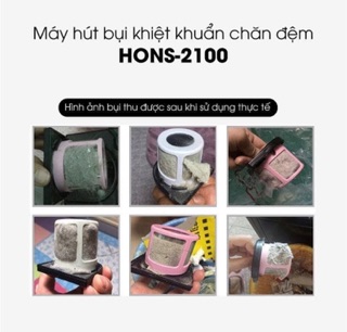 Máy hút bụi chăn ga Hons 2100