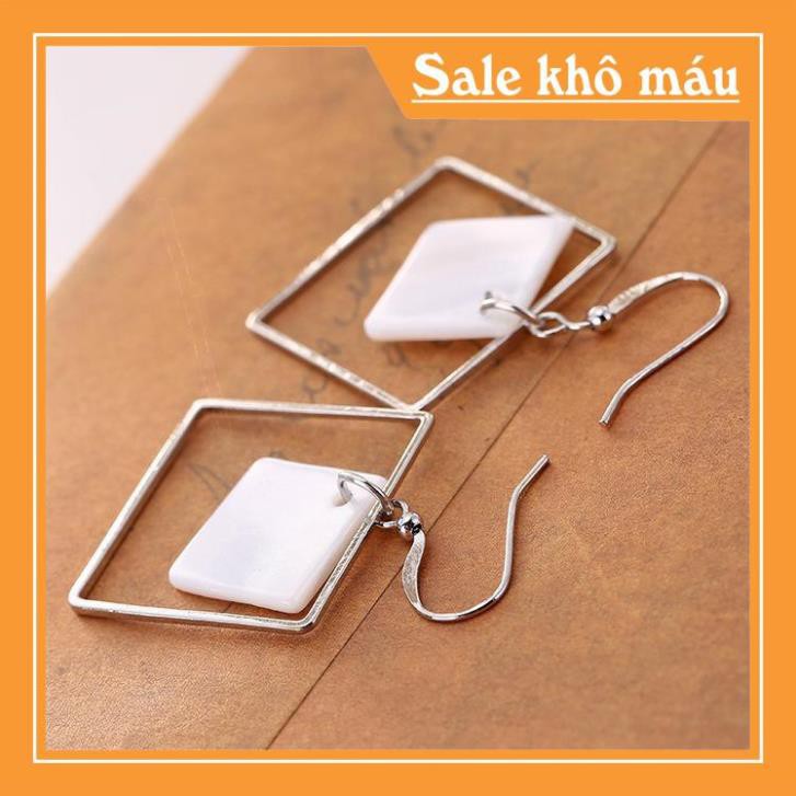 [GIÁ SIÊU SỐC] FREE SHIP ĐƠN 99K_Bông tai tứ giác_bông hình khối_hoa tai_phụ kiện nữ xinh lung linh cho các cô nàng