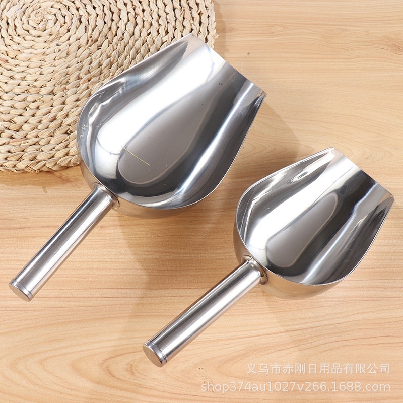 Muôi xúc đá inox - Dụng cụ pha chế