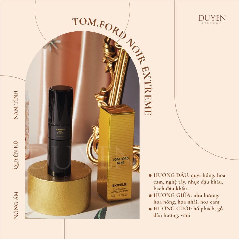 Nước Hoa Mini 20ml Tomford Noir Extreme (NAM)