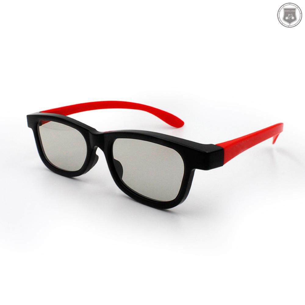 R&L G66 Passive 3D Glasses Polarized Lenses for Cinema Lightweight Portable for watching Movies