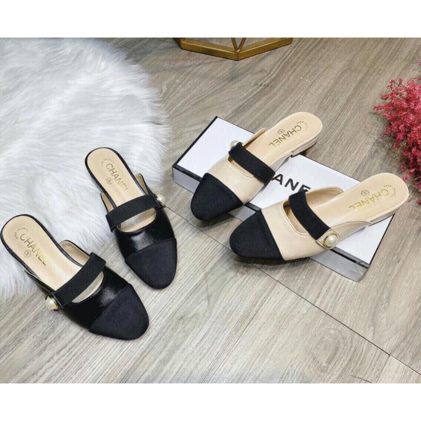 Giày/SỤC NỮ CHẤT DA ĐAI CHUN ĐÍNH NGỌC (ĐẾ kHÂU) | BigBuy360 - bigbuy360.vn