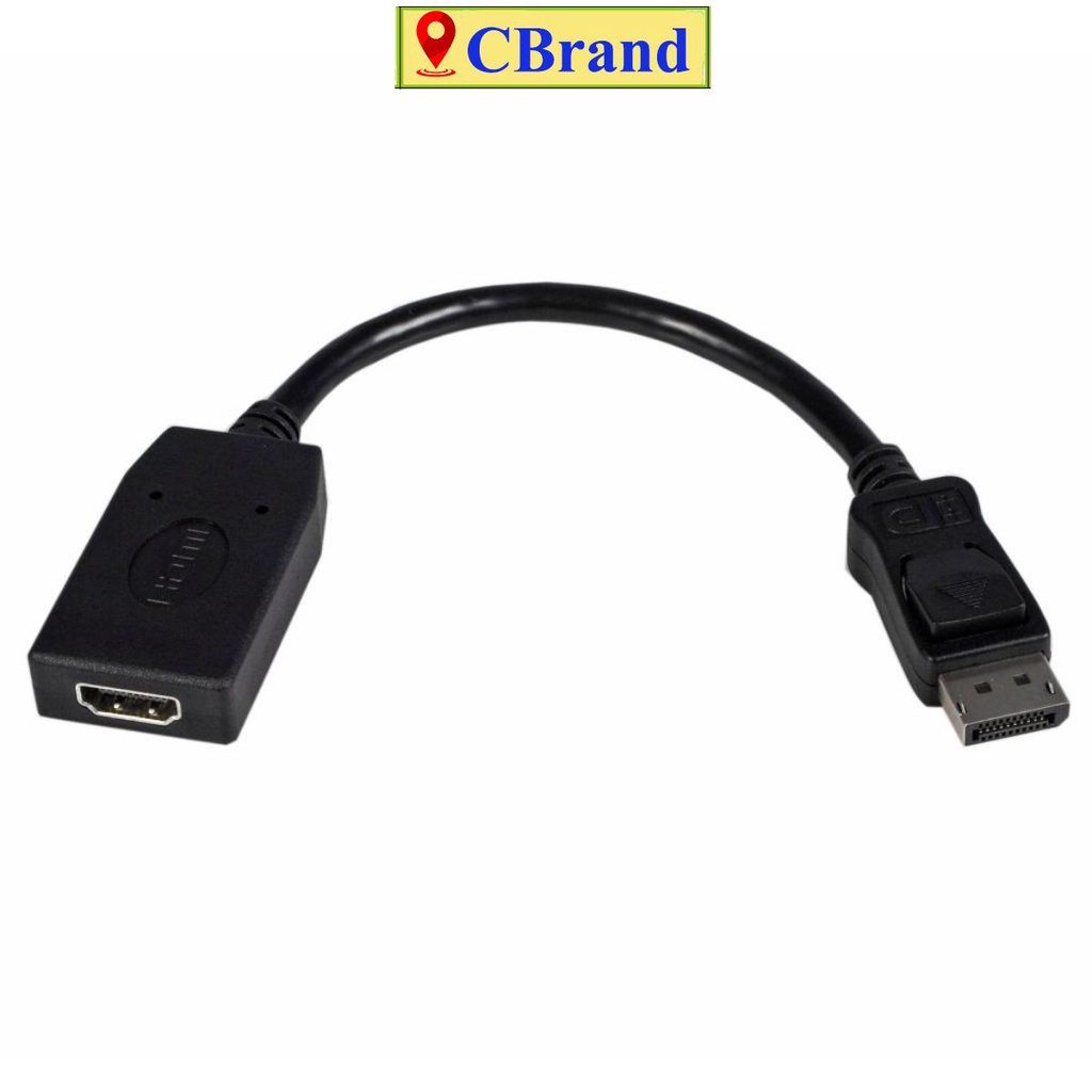 Cáp Chuyển Đổi Từ Cổng Displayport Sang Cổng HDMI - Truyền Tín Hiệu Tốc Độ Cao Không Cần Cài Đặt