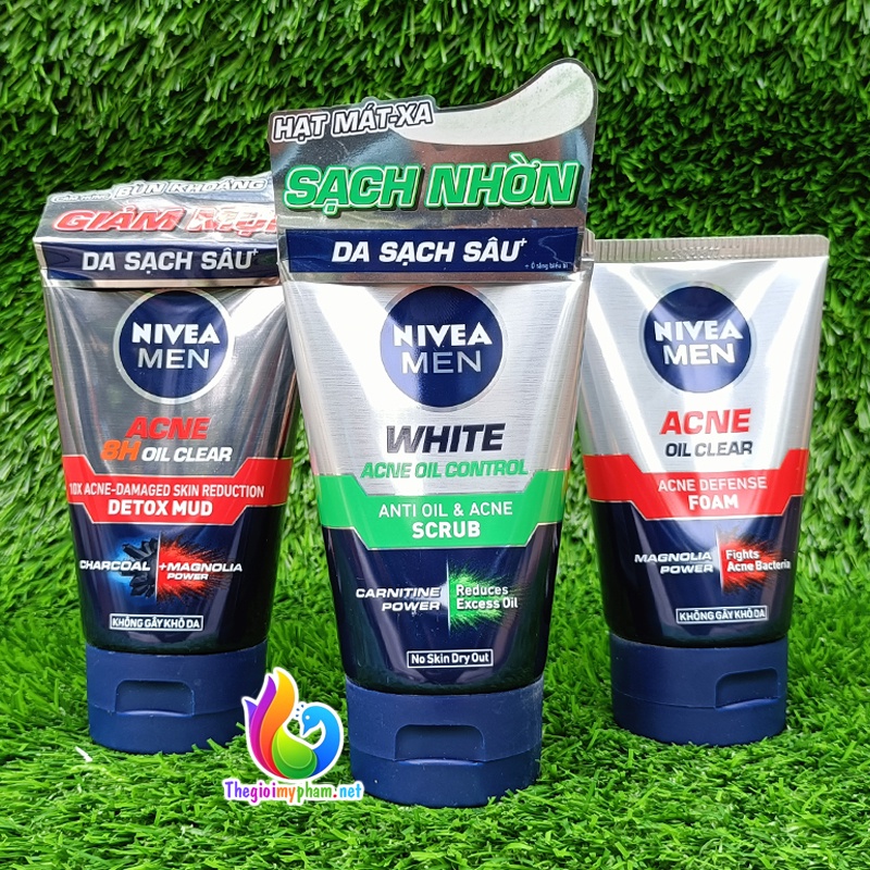 Sữa Rửa Mặt Nivea Nam 100g