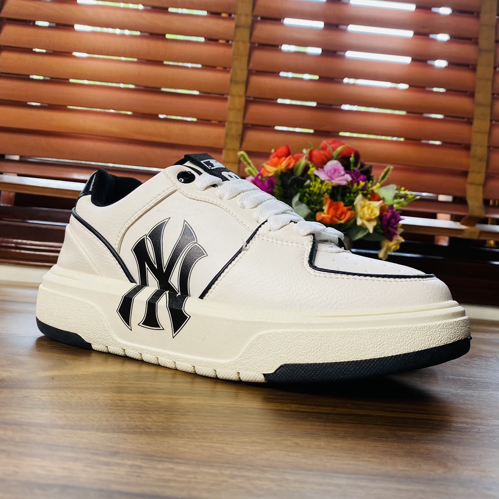 Mlb Chunky Bản Độn Đế 2 Phiên Bản Xanh Và Đen Ngầu Lòi Đế Cao 5 Cm