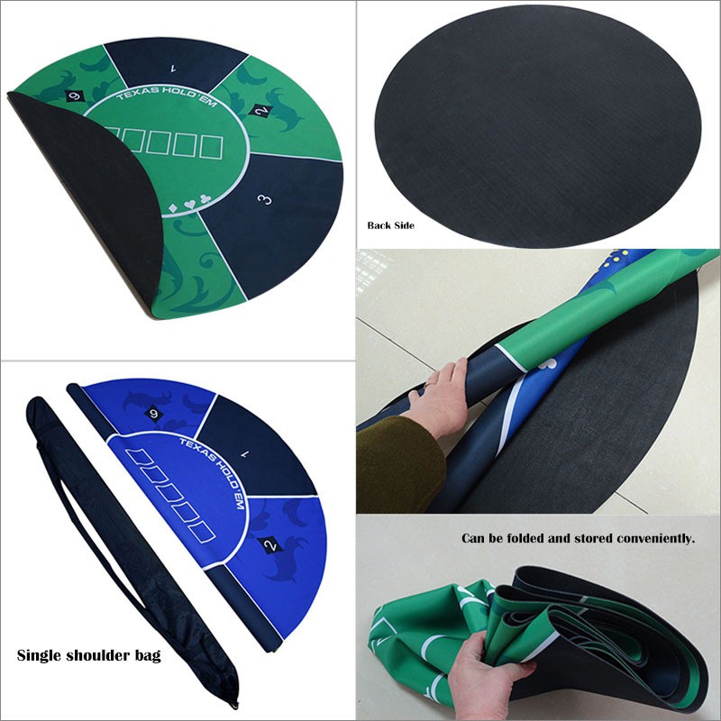 Khăn trải bàn Poker , bài tây in hình lá bài , thảm Poker , thảm cao su ,  Đệm cao su cao cấp