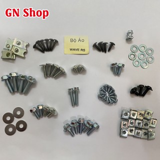 [HỎA TỐC] Bộ Ốc Lắp Dàn Áo Xe Máy Wave RS và Wave S100- Ốc Gắn Dàn Áo Xe - GN Shop