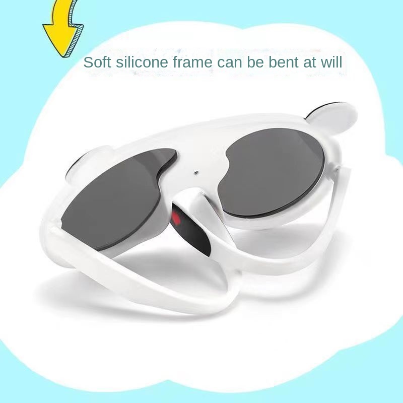 Kính chống nắng kính râm chống tia UV cho bé hình panda gấu trúc dễ thương