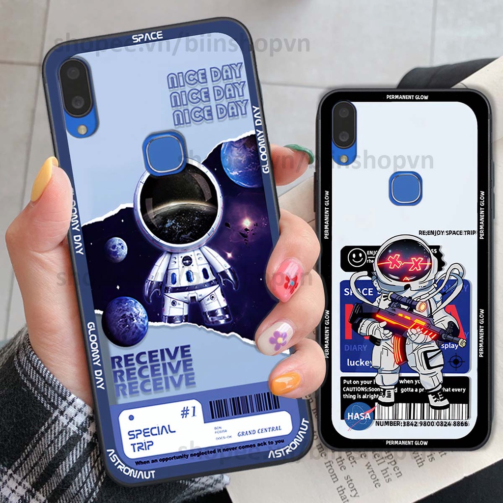 Ốp Vivo V11 / V11i phi hành gia vũ trụ space.x siêu đẹp, thời trang