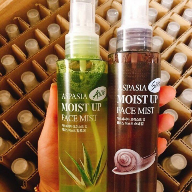 🐌🐌Xịt Khoáng Aspasia Moist Up Face Mist 150ml🐌🐌