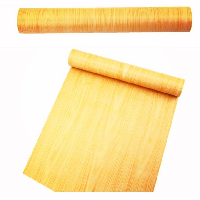 3m Giấy dán tường vân gỗ vàng