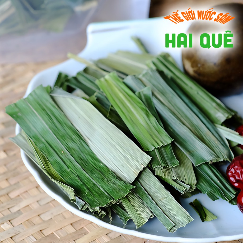 Lá dứa nếp sấy khô SỈ 0,5 KG/ lẻ 100 g  KHO SỈ NGƯỜI HAI QUÊ - HAIQUE FOODS