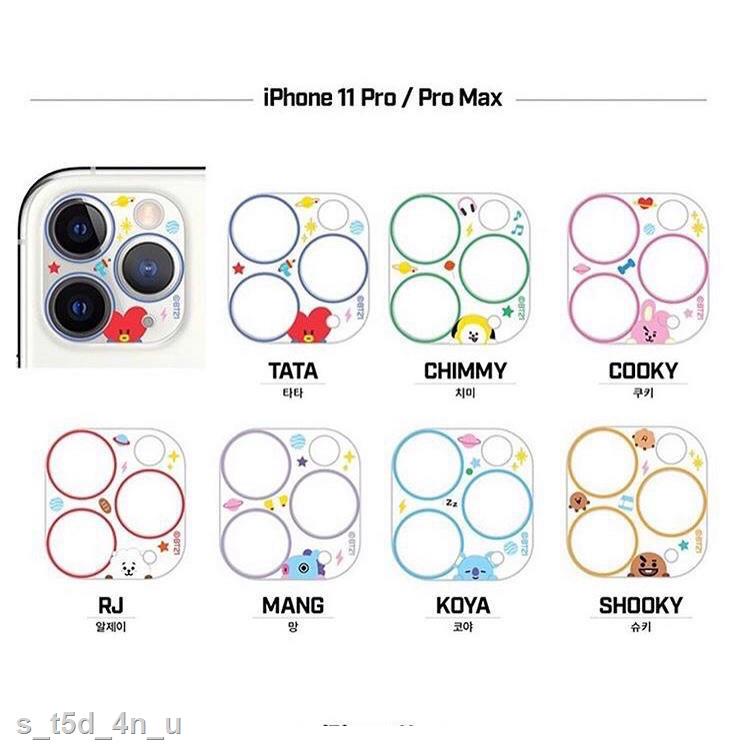 Nhập khẩu A099 ❤️ 100% official BT21 BTS original authentic Miếng Dán Bảo Vệ Máy Ảnh  Chính Hãng
