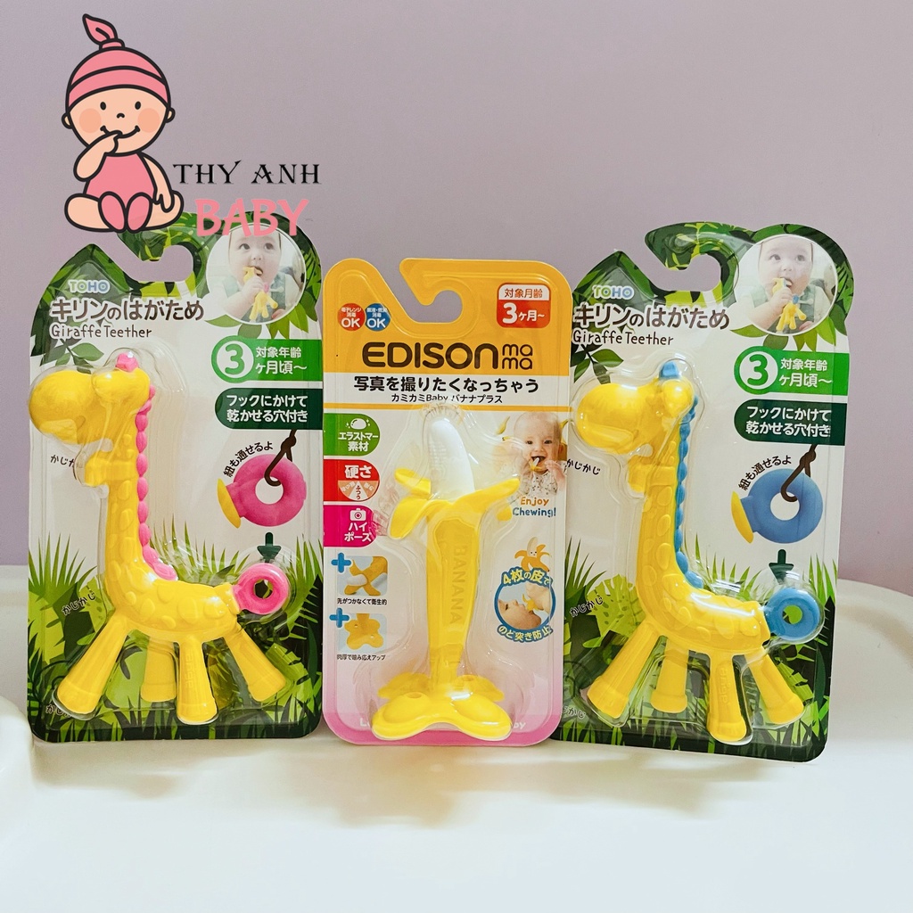 Gặm Nướu Chuối và Hươu Edison Nhật Bản