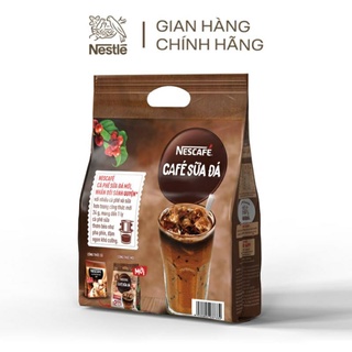 Nescafé - Cà phê hòa tan Nescafé cà phê sữa đá 3in1 (Bịch 25 gói x 24g)