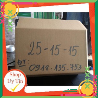 30 hộp carton 25x15x15