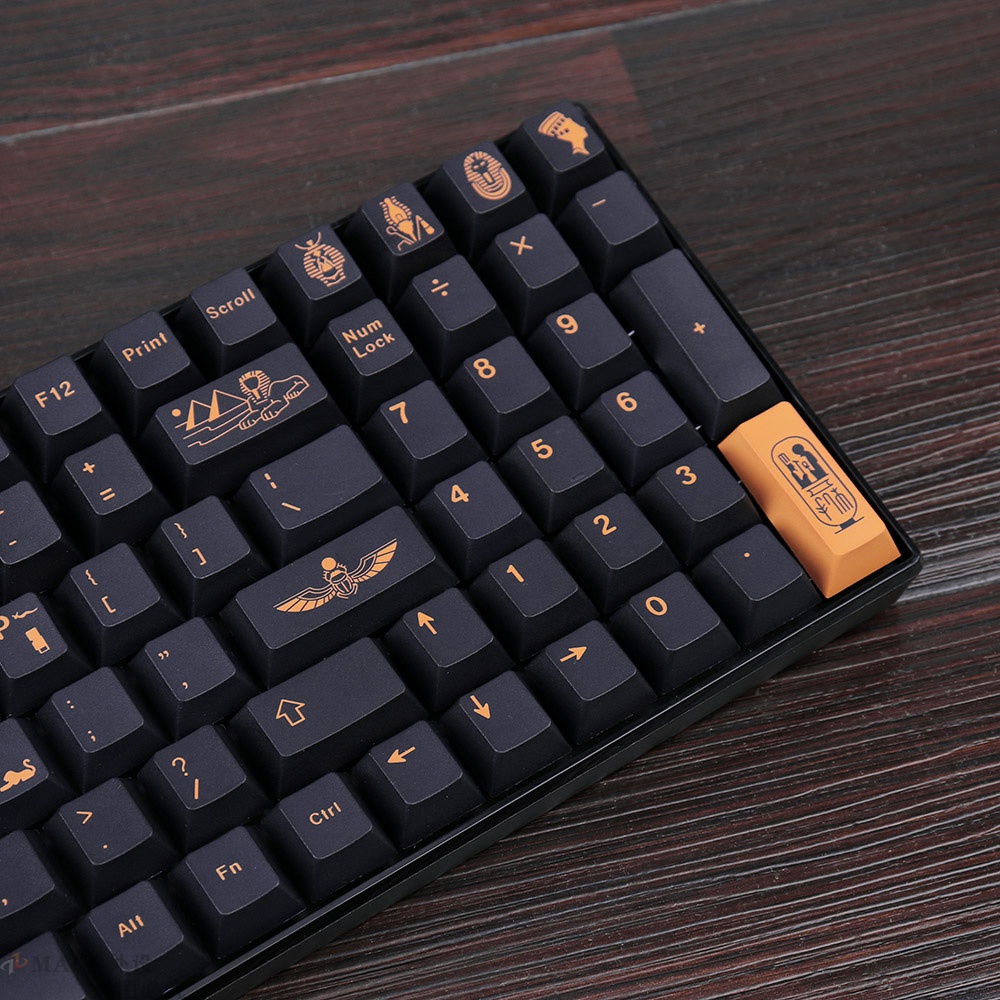 Keycap GMK PHARAOH chất liệu PBt 129 nút dành cho bàn phím cơ