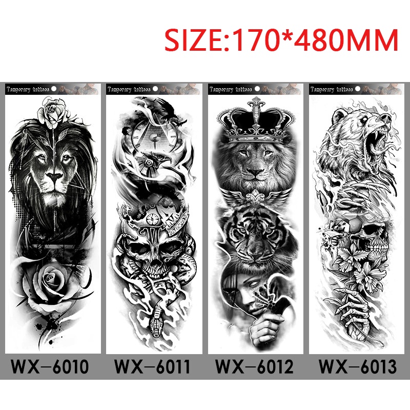 Miếng Dán Hình Xăm Toàn Diện Chống Thấm Nước Và Mồ Hôi Cho Nam Nữ