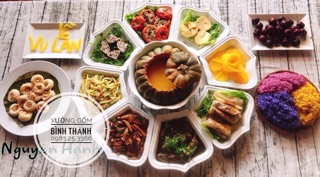 Bộ Đồ ăn Hoa Mặt Trời