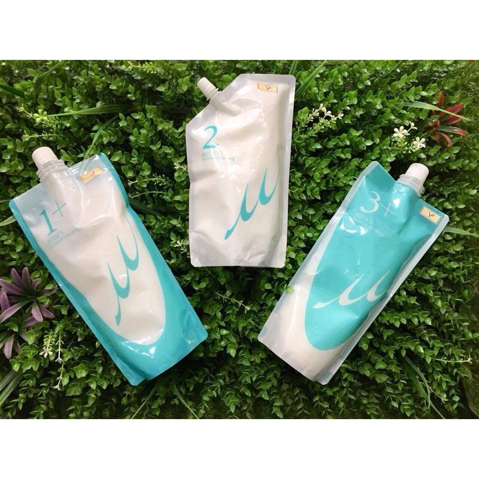 PHỤC HỒI TÓC HƯ TỔN 3 BƯỚC MILBON DEESSE'S 3+ 600ML | BigBuy360 - bigbuy360.vn