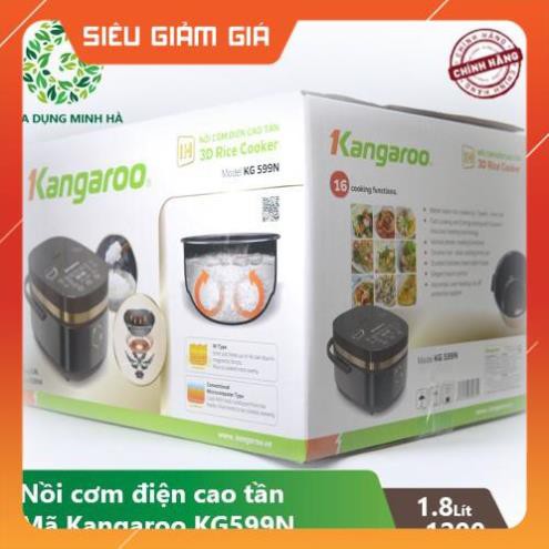 Nồi cơm điện cao tần 1,8L Kangaroo KG599N