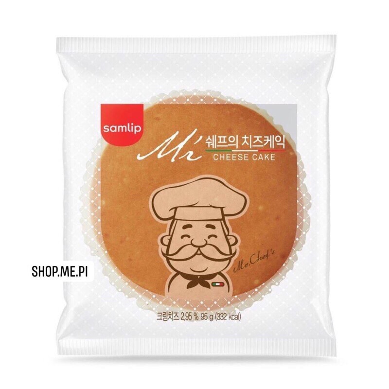 Bánh phô mai mềm ông già Samlip Hàn Quốc 105gr
