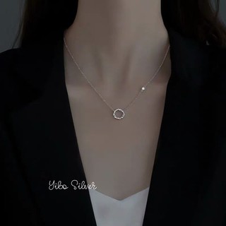 Dây chuyền_vòng cổ nữ bạc 999 cao cấp _ 𝐘𝐢𝐛𝐨 𝐒𝐢𝐥𝐯𝐞𝐫 - 𝐂𝐚𝐦 𝐤𝐞̂́𝐭 𝐜𝐡𝐮𝐚̂̉𝐧 𝐁𝐚̣𝐜