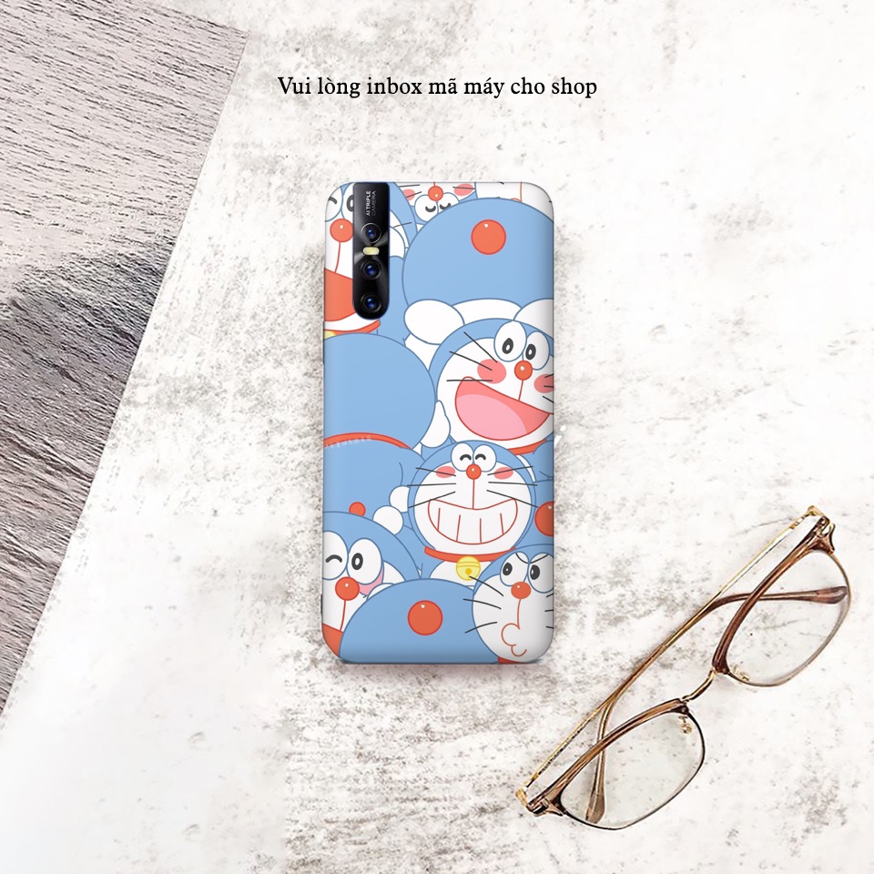 Miếng Dán Skin Điện Thoại In Hình Doraemon Dán Lưng Doremo Cho Iphone 6/ 7/ 8/ X/ XS/ 11/ 11 Pro Max Và Dòng Máy Android