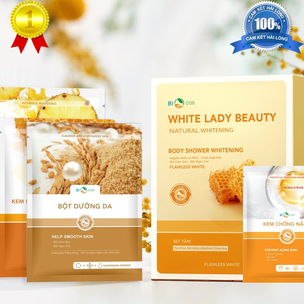 Set Tắm Trắng BIOCOSMENTIC