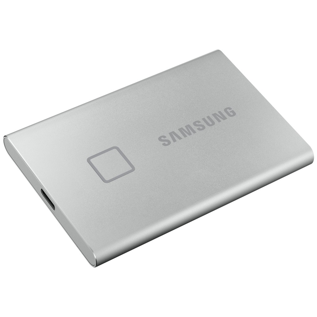 *LAGIHITECH* ( NEW) Ổ Cứng Di Động SSD Samsung T7 Touch USB Type C 3.2 Gen 2 (Bạc) - Chính Hãng Samsung - Bảo Hành 3 năm | WebRaoVat - webraovat.net.vn