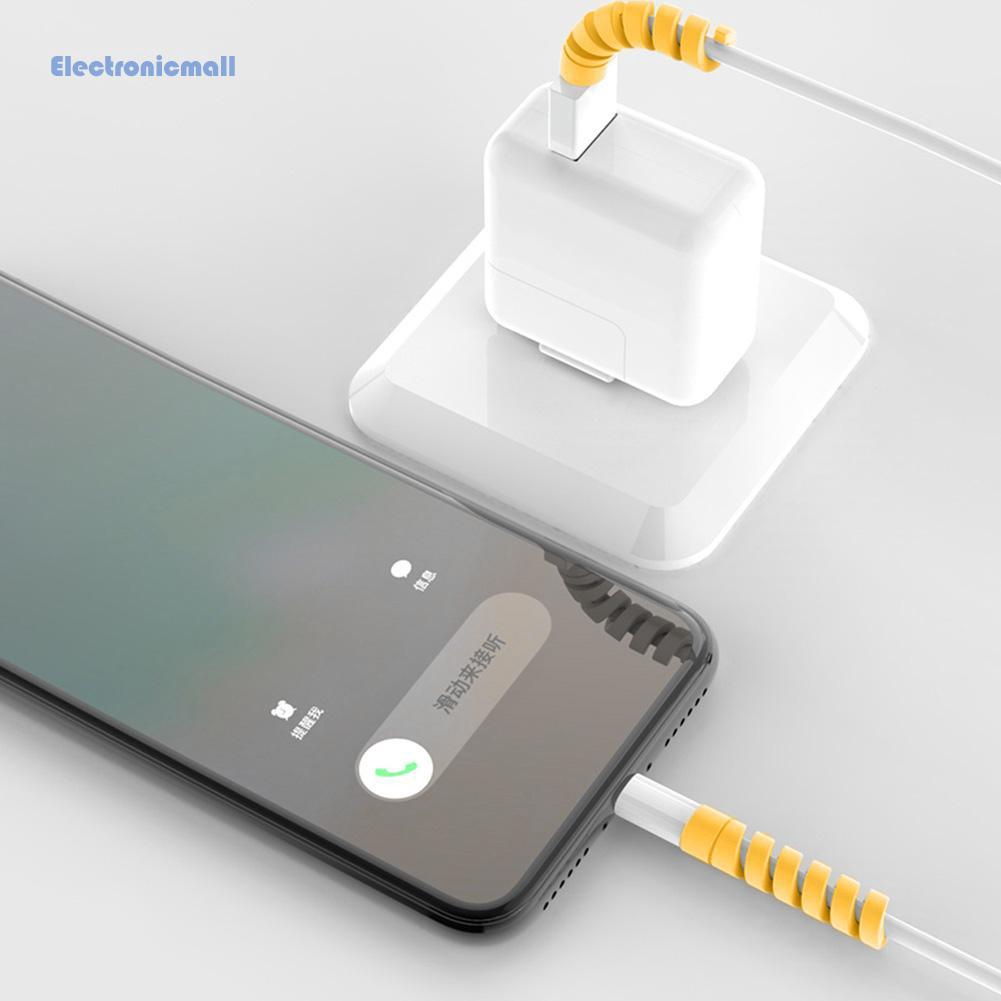 Vỏ Bọc Bảo Vệ Đầu Dây Cáp Điện Thoại Iphone Android