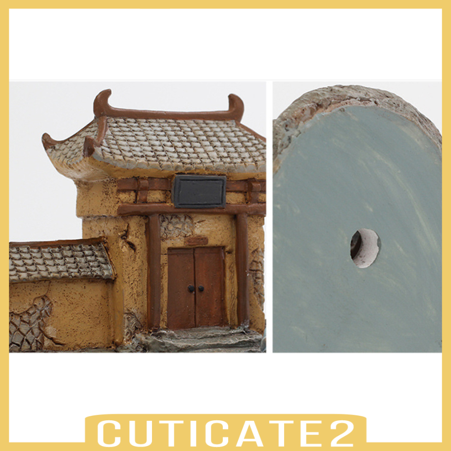 Set 2 Chậu Hoa Bằng Nhựa Resin In Hình Phật Giáo Dễ Thương Trang Trí Sân Vườn