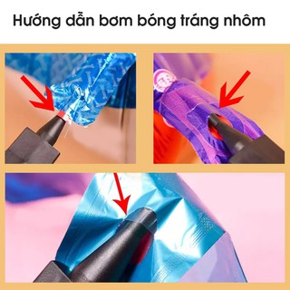 BƠM BÓNG BAY, bơm bong bóng cầm tay giúp trang trí tiệc tiện dụng RPL027