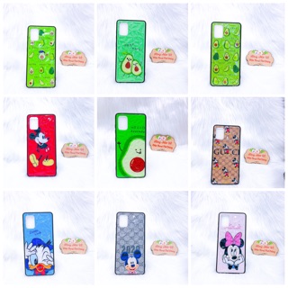 Ốp lưng Samsung A71 hình trái bơ, chuột mickey