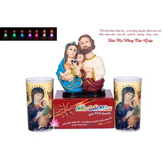 1 Cặp Nến Đổi Màu Công Giáo